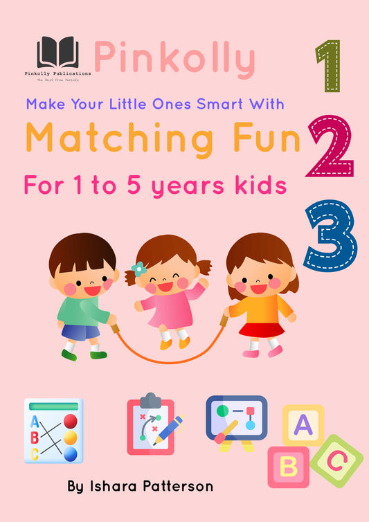 Pinkolly Matching Fun book